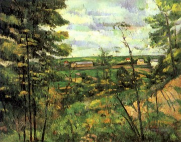 150の主題の芸術作品 Painting - オワーズの谷 ポール・セザンヌの風景